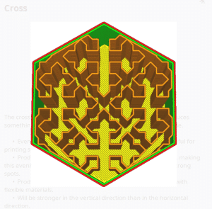 Cross Infill Pattern - Cura - 3D Printerly