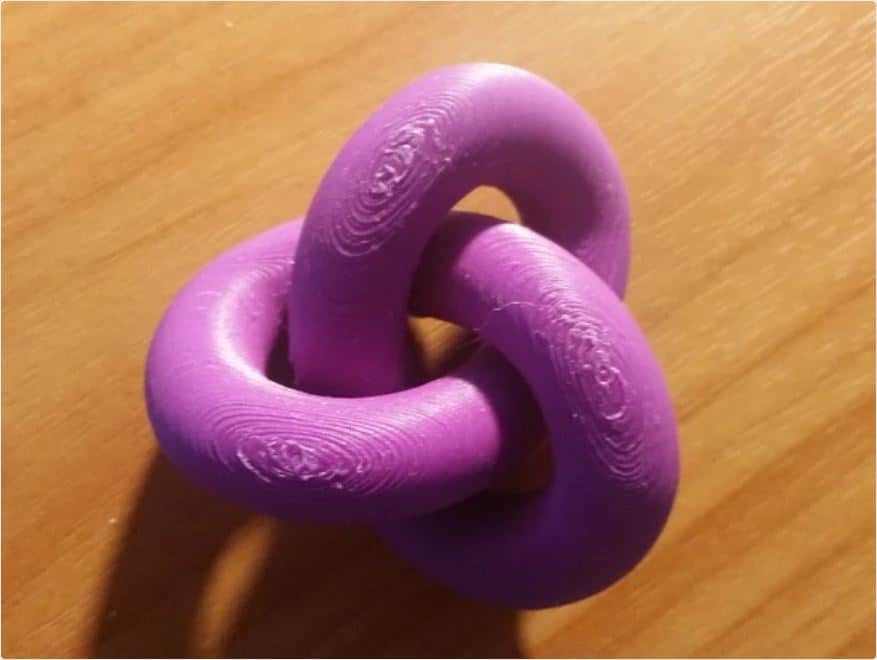 What Shapes Cannot Be 3D Printed - Trefoil Knot - 3D Printerly