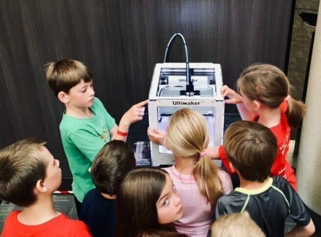 Should You Get Your Kid a 3D Printer - Kids Around Ultimaker 2+ - 3D Printerly