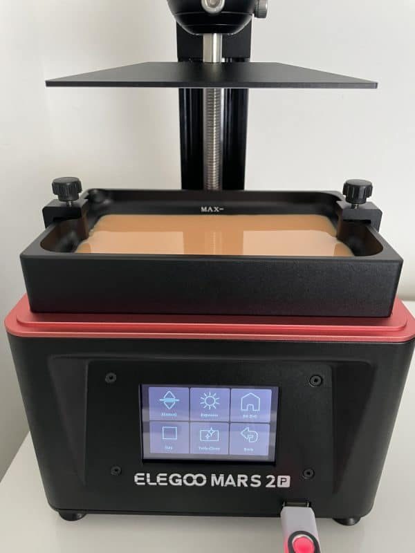 Elegoo Mars 2 Pro Review - Add Resin to Resin Vat - 3D Printerly