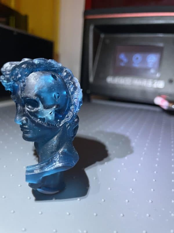 Elegoo Mars 2 Pro Review - David S Cranium 1 - 3D Printerly