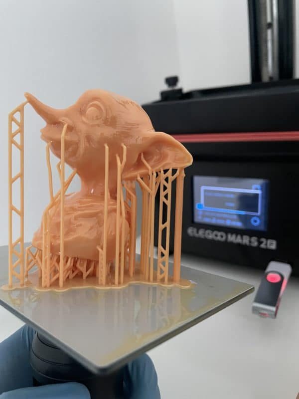 Elegoo Mars 2 Pro Review - Dobby Model - 3D Printerly