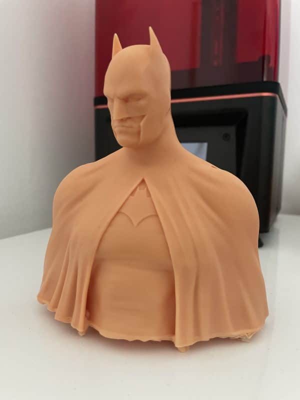 Elegoo Mars 2 Pro Review - Large Batman Model 1 - 3D Printerly