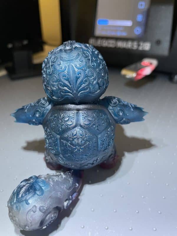 Elegoo Mars 2 Pro Review - Ornamental Squirtle - 3D Printerly