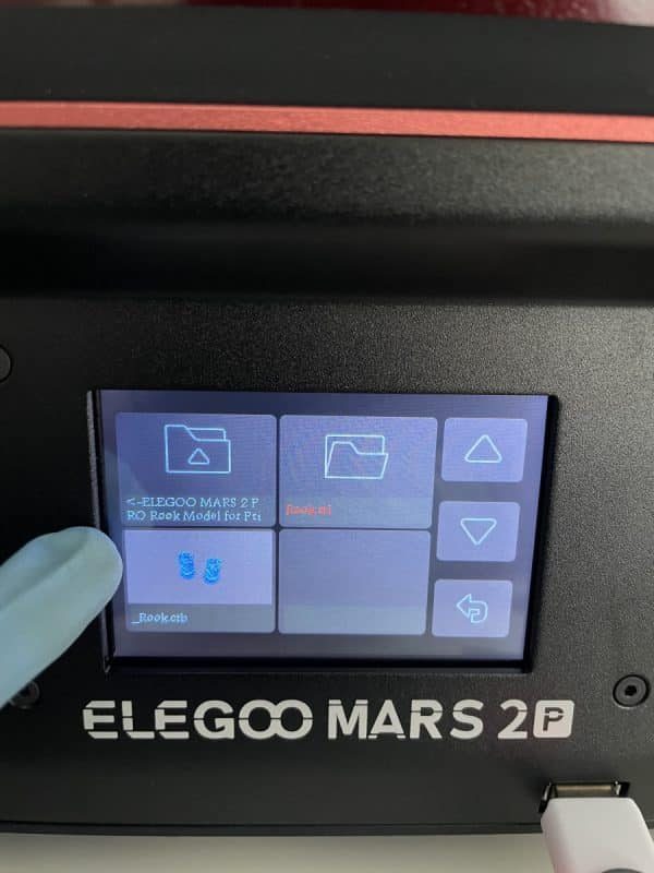 Elegoo Mars 2 Pro Review - Select Elegoo Mars Rooks to Print - 3D Printerly