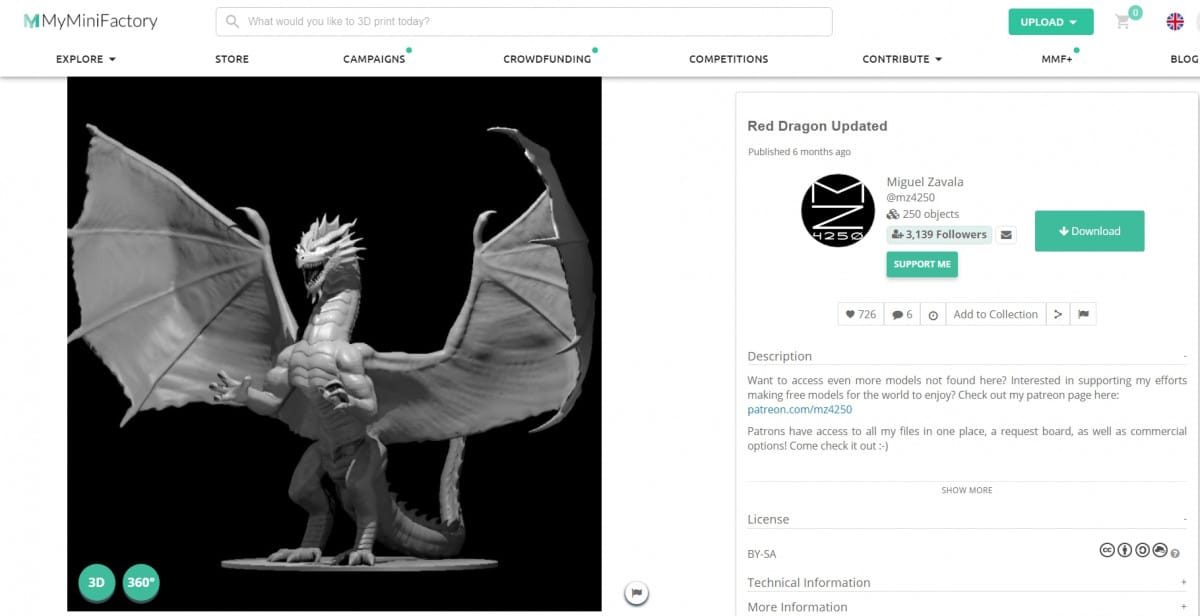 30 Cool Things to 3D Print for Dungeons & Dragons - Red Dragon - 3D Printerly