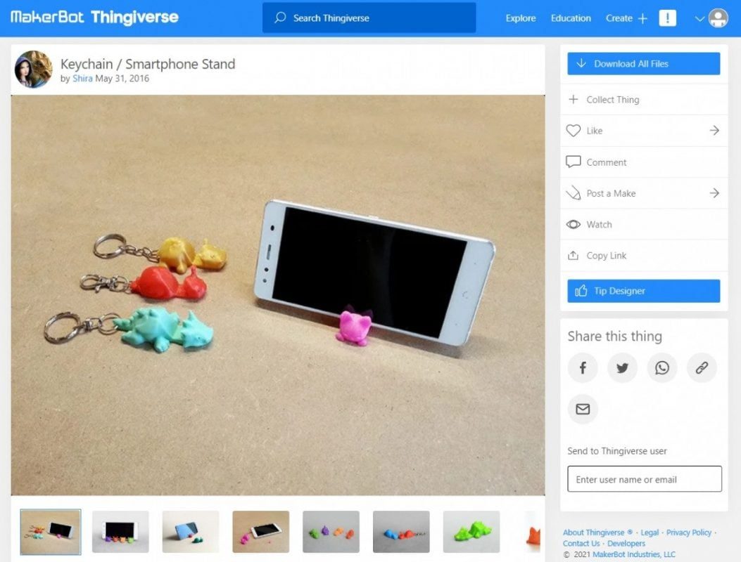 Phone Accessories That You Can 3D Print - Keychain & Smartphone Stand - 3D Printerly