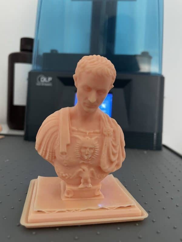 Anycubic Photon Ultra Review - Caesar Model Closeup 1 - 3D Printerly