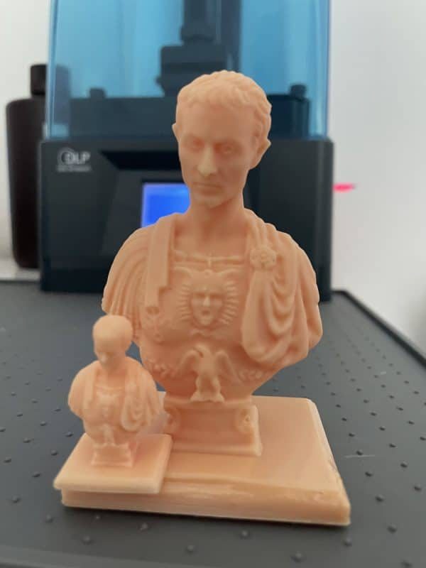 Anycubic Photon Ultra Review - Caesar Model Closeup 3 - 3D Printerly