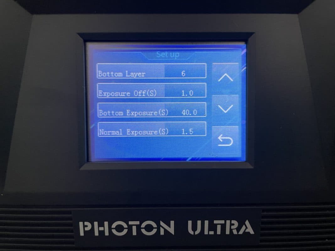 Anycubic Photon Ultra Review - Change Settings While Printing - 3D Printerly