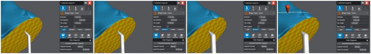 How to Fix Layer Separation in Resin Prints - Various Support Diameters (1mm to 2mm) - 3D Printerly