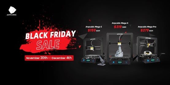Anycubic Special Black Friday Deals - Black Friday Sale Picture 1 - 3D Printerly