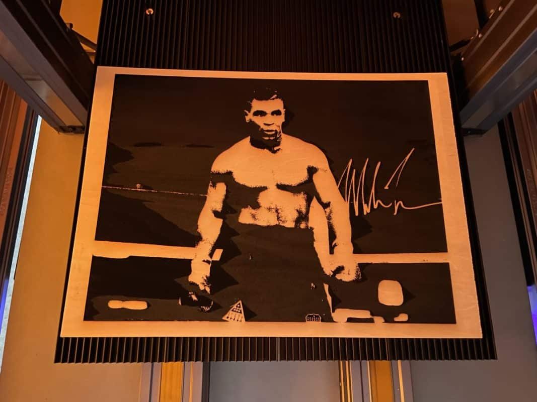 Snapmaker 2.0 A350 Review - Laser Engraved Mike Tyson - 3D Printerly