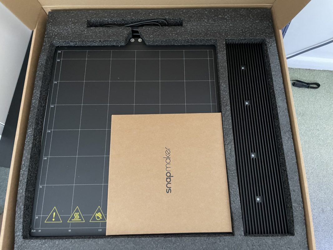 Snapmaker 2.0 A350 Review - Work Platform Box Opened - 3D Printerly