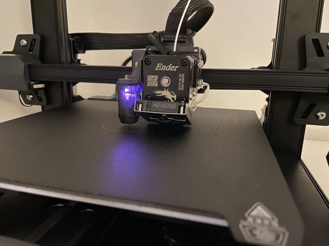 Creality Ender 3 S1 Review - Bed Leveling Process 5 - 3D Printerly
