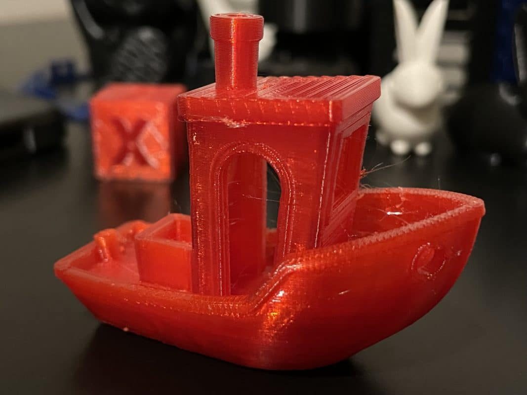 Creality Ender 3 S1 Review - 3D Benchy Red PETG 1 - 3D Printerly