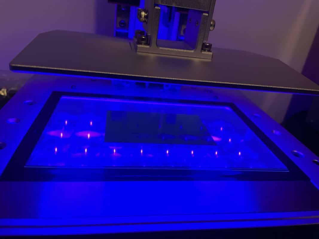 Anycubic Photon Mono X 6K Review - LCD Detection Test 2 - 3D Printerly