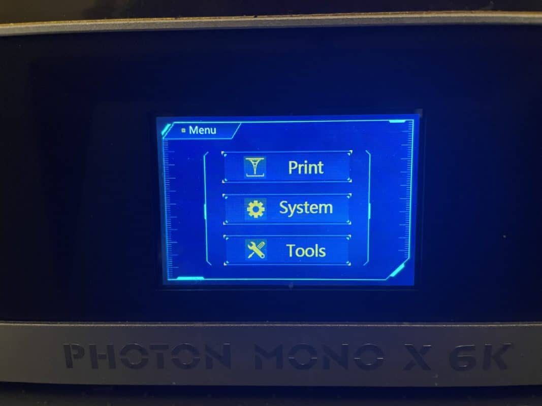 Anycubic Photon Mono X 6K Review - TFT Touchscreen - 3D Printerly