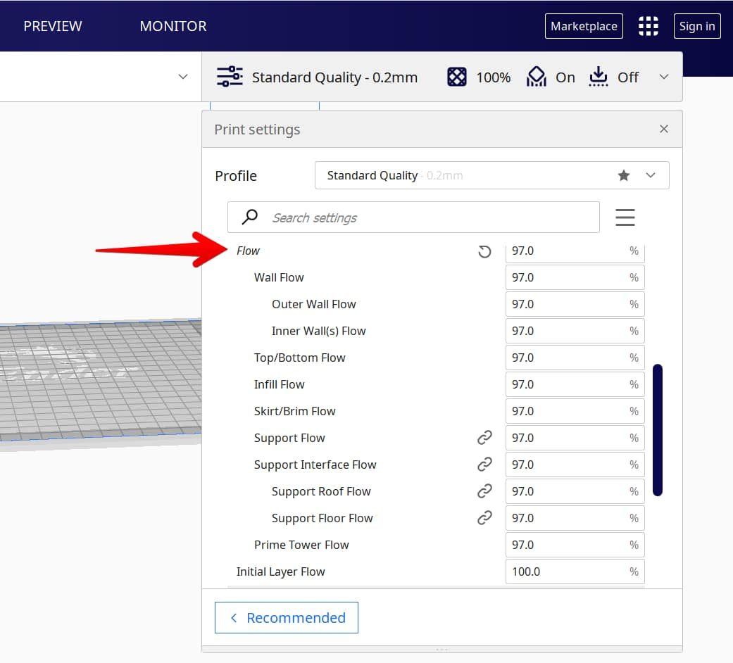 How to Calibrate Artillery Sidewinder X1 - Cura Flow Rate Settings - 3D Printerly