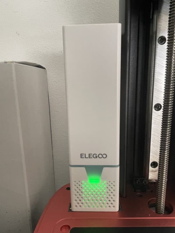 Elegoo Mars 3 Pro Review - Air Purifier - 3D Printerly