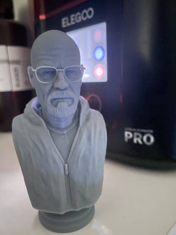 Elegoo Mars 3 Pro Review - Heisenberg Model - 3D Printerly