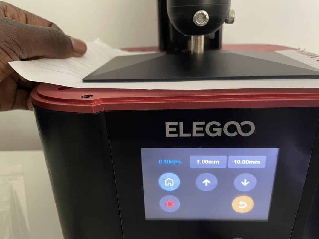 Elegoo Mars 3 Pro Review - Leveling Process 2 - 3D Printerly