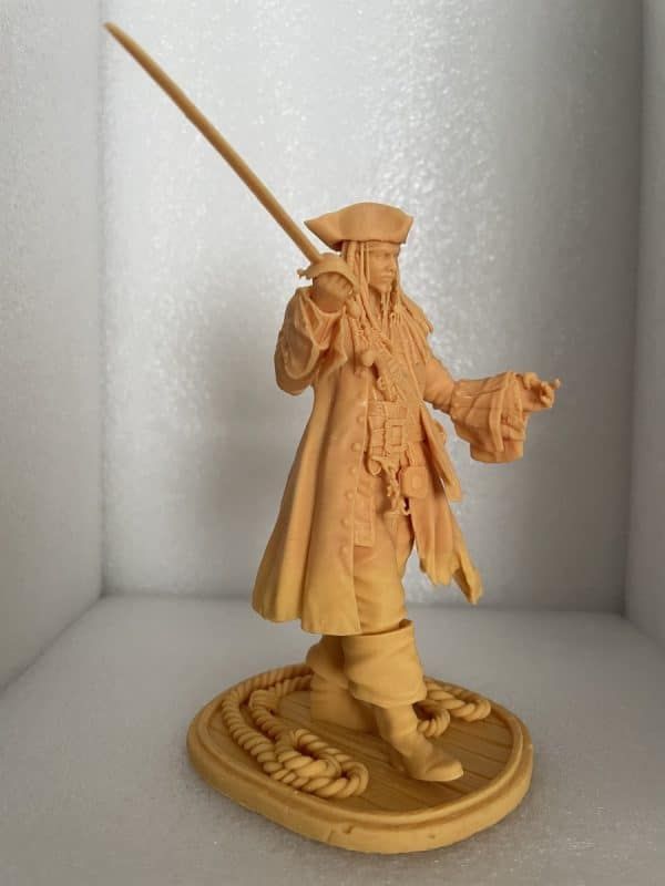 Halot-One Plus Review - Captain Jack Sparrow 2 - 3D Printerly