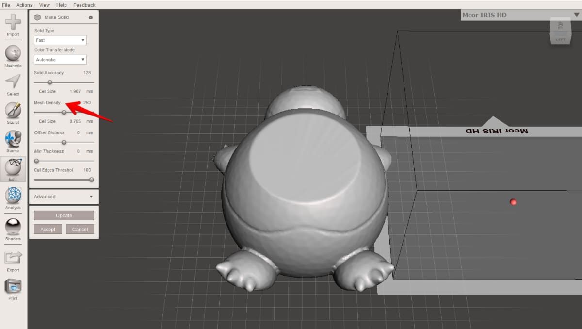 How to Fill Holes in STL Files for 3D Printing -Mesh Density - 3D Printerly