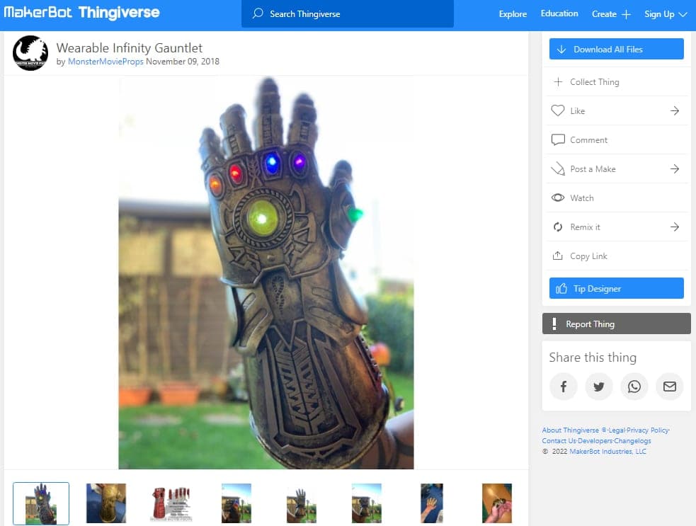 30 Best Cosplay 3D Prints – Free Cosplay 3D Print Files – 3D Printerly