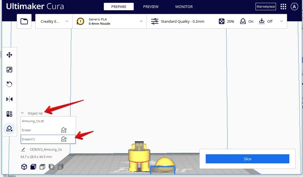 How to Use Cura Support Blockers - Scale the Support Blocker - 3D Printerly