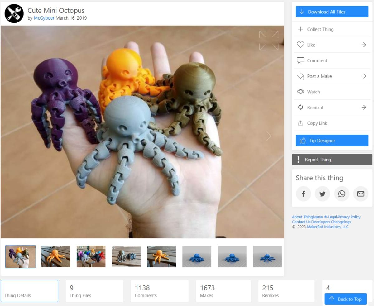 Can You Print in Place Resin 3D Prints - Cute Mini Octopus - 3D Printerly