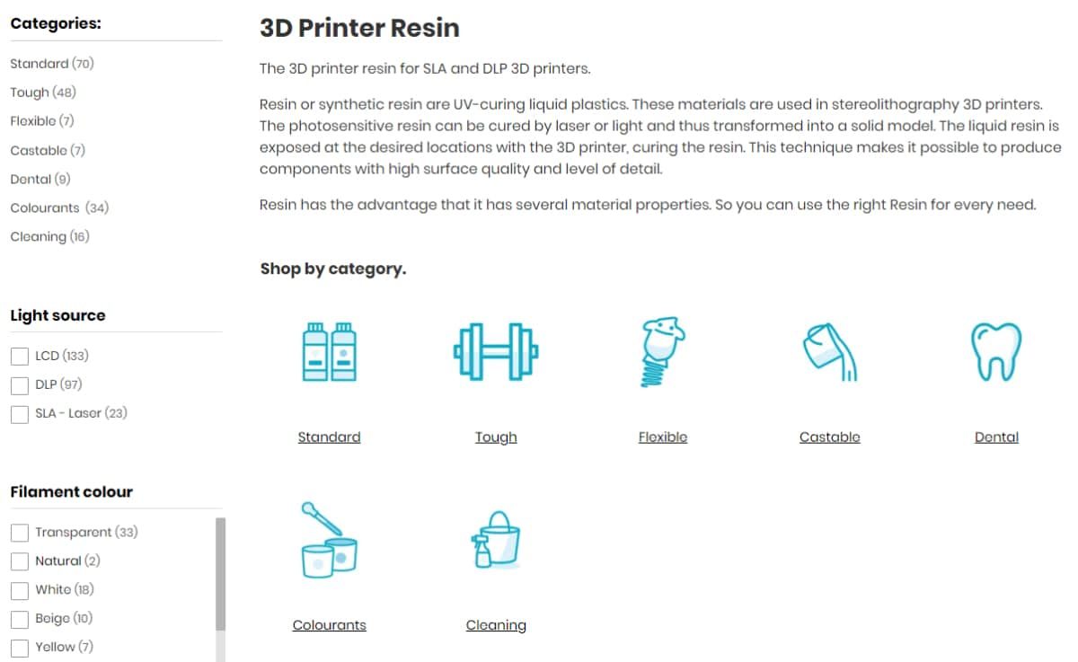 Where to Buy Resin for 3D Printers - 3DJake - 3D Printerly
