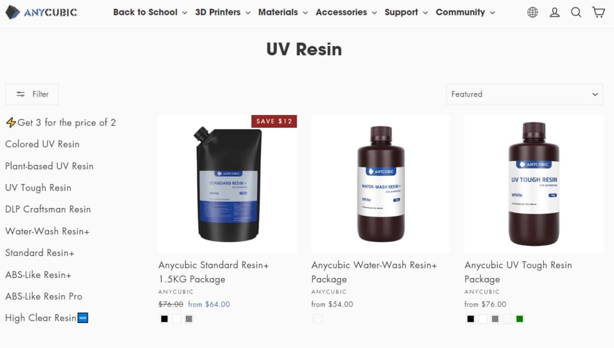 Where to Buy Resin for 3D Printers - Anycubic - 3D Printerly