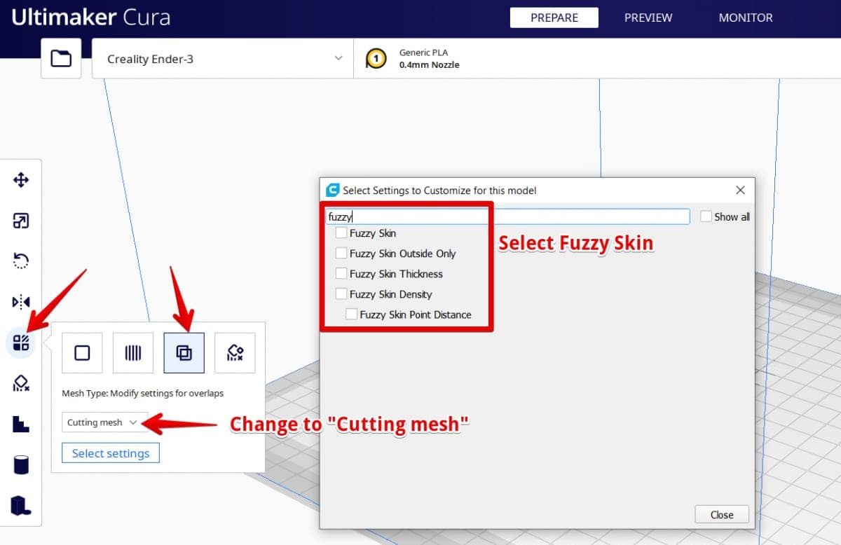 How to Use Cura Fuzzy Skin Settings for 3D Prints – 3D Printerly