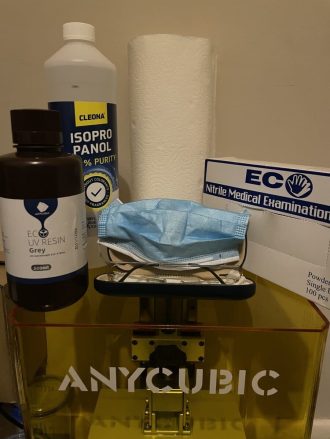 Resin 3D Printer Safety - Gloves, Mask, Glasses - 3D Printerly