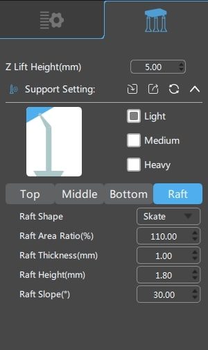 Best Resin Settings - Raft Support Settings - 3D Printerly