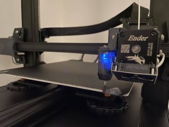 Creality Ender 3 S1 Review - Bed Leveling Process 1 - 3D Printerly