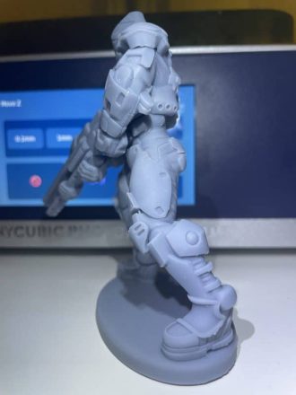 Anycubic Photon M3 Review - Sci-Fi Gunner 1 - 3D Printerly