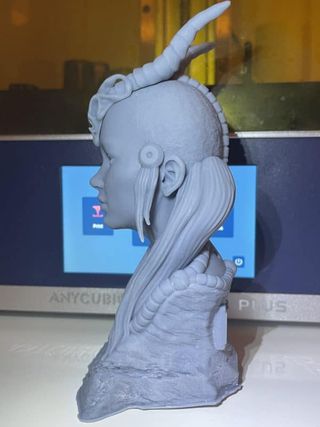 Anycubic Photon M3 Review - Shaman Woman 2 - 3D Printerly