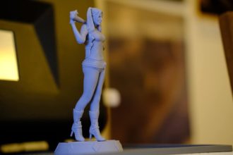 Anycubic Photon M3 Premium Review - Harley Quinn Bust 1 - 3D Printerly