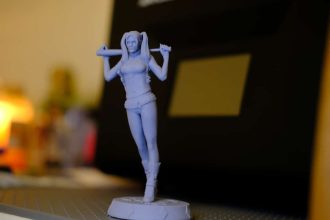 Anycubic Photon M3 Premium Review - Harley Quinn Bust - 3D Printerly