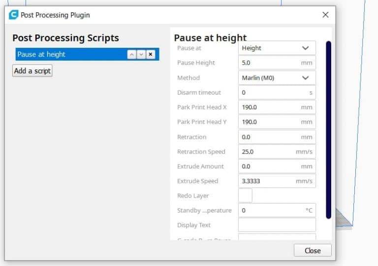 How to Use Cura Pause at Height – A Quick Guide – 3D Printerly
