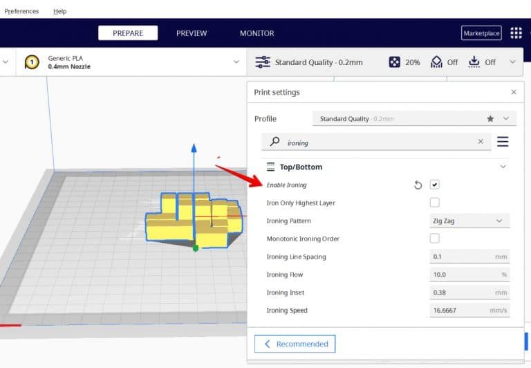 How To Use Ironing In 3D Printing – Best Settings For Cura – 3D Printerly