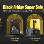 Anycubic Reveals Exciting Deals for Black Friday and Cyber Monday Sales for 3D Printers (Sponsored)